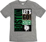 Boston Celtics Vintage Tri-Blend T-Shirt - Gray