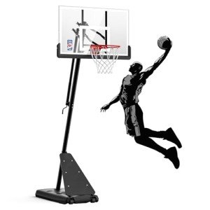 52" Portable Adjustable Basketball Hoop System