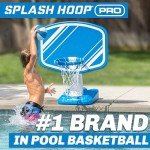 GoSports Pro Poolside Basketball Game with Hoop & Balls