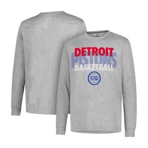 Detroit Pistons NBA Super Soft Long Sleeve Tee