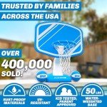 GoSports Pro Poolside Basketball Game with Hoop & Balls