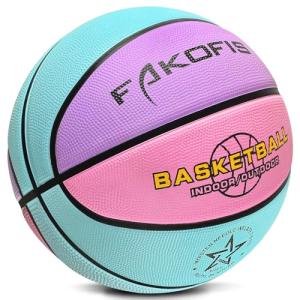 FAKOFIS Size 5 Youth Basketball for Kids