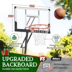 Seray 40-Inch Adjustable Basketball Hoop for All Ages