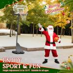 Seray 40-Inch Adjustable Basketball Hoop for All Ages