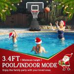 Seray 40-Inch Adjustable Basketball Hoop for All Ages