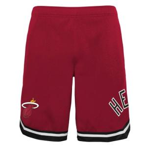 NBA Youth Game Time Performance Shorts - Miami Heat