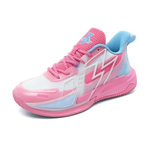 Bacury Women’s High Top Basketball Sneakers, Rose Size 6.5