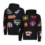 NBA Soft Fleece Pullover Hoodie - Unisex Black