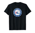 Philadelphia 76ers Official T-Shirt - Black, Small