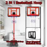 Adjustable Kids Basketball Hoop with Scoreboard