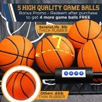 Indoor Double Hoop Basketball Arcade Game with Scoreboard