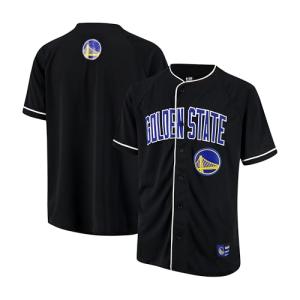 NBA Men's Soft Button Down Shirt - Warriors