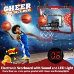 Over The Door Mini Basketball Hoop with Lights