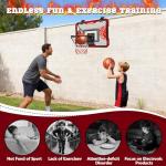 Over The Door Mini Basketball Hoop with Lights