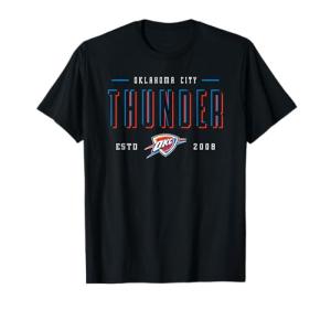 Oklahoma City Thunder Negative Space NBA T-Shirt