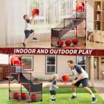 NIPLOOOW Kids Arcade Basketball Game Set