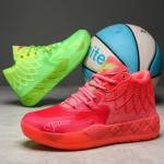 Red Non-Slip Basketball Shoes for Men