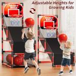 NIPLOOOW Kids Arcade Basketball Game Set
