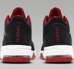 Nike Men's Basketball Shoes - Black/White/Red, Size 12