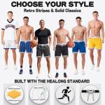 Men's Mesh Basketball Shorts with Pockets