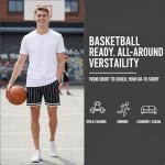 Men's Mesh Basketball Shorts with Pockets
