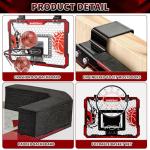 LED Over the Door Basketball Hoop Set