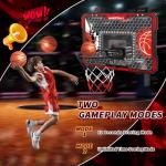 LED Over the Door Basketball Hoop Set