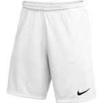 Nike Park III Basketball Shorts - White/Black