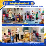 Adjustable Basketball Hoop for Kids Ages 3-8