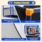 Adjustable Basketball Hoop for Kids Ages 3-8