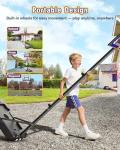 TONBUX Adjustable Kids Basketball Hoop for Outdoor Fun