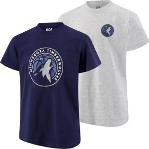 NBA Youth Timberwolves Super Soft T-Shirt Set 2-Pack