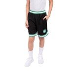 Boys' Black Knit Basketball Training Shorts