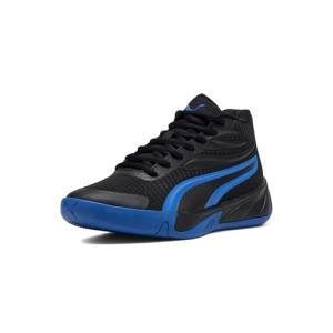 Puma Court PRO Kids Basketball Shoes - Black/Royal