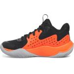 Under Armour Kids' Jet '23 Sneakers in Black/Red