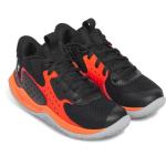 Under Armour Kids' Jet '23 Sneakers in Black/Red