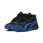 Puma Court PRO Kids Basketball Shoes - Black/Royal