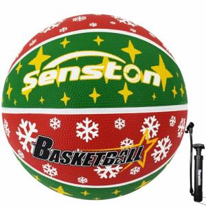Senston Size 7 Outdoor Basketball with Pump