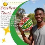 Senston Size 7 Outdoor Basketball with Pump