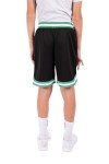 Boys' Black Knit Basketball Training Shorts