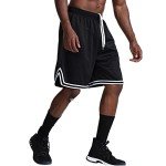 Men's 3-Pack Basketball Shorts with Zipper Pockets