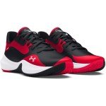 Under Armour Lockdown 7 Low Basketball Shoes - Red/Black/White