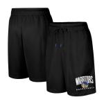 Boys Golden State Warriors Basketball Shorts, Black