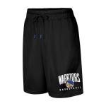 Boys Golden State Warriors Basketball Shorts, Black