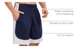 Men's 6-Pack Mesh Basketball Shorts with Pockets