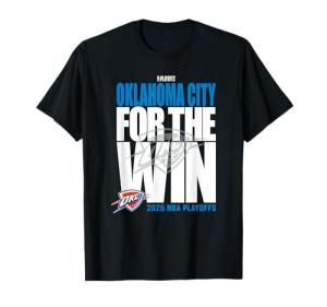 OKC Thunder 2025 Playoffs Official T-Shirt