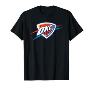 Oklahoma City Thunder Official Licensed Black T-Shirt