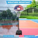 Kids Adjustable Basketball Hoop with Portable Base