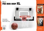 SKLZ Pro Mini Basketball Hoop with Ball, XL