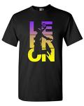 LA Basketball Fan Black T-Shirt - X Large
